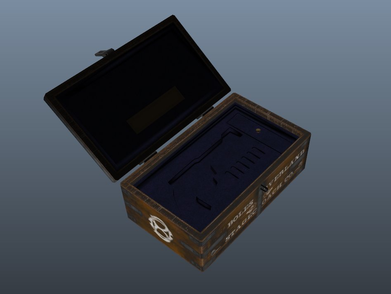 The newly discovered chest. Image provided by Team Guru.